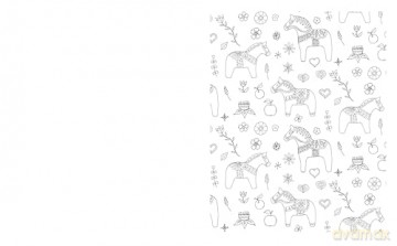 The Scandi Style Colouring Book: Over 40 Designs to Colour (Arcturus Creative Colouring) - Tansy Willow [KSIĄŻKA]