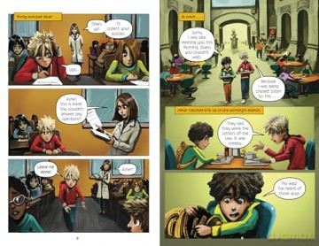 The Sentencer's Court: A Graphic Novel (Library of Doom Graphic Novels) - Steve Brezenoff [KOMIKS]