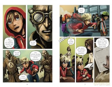 The Sentencer's Court: A Graphic Novel (Library of Doom Graphic Novels) - Steve Brezenoff [KOMIKS]