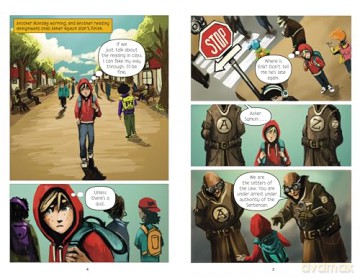 The Sentencer's Court: A Graphic Novel (Library of Doom Graphic Novels) - Steve Brezenoff [KOMIKS]