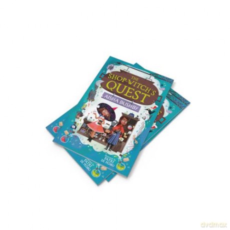 The Shop-Witch's Quest: (Dyslexia-friendly) - Aisha Bushby [KSIĄŻKA]