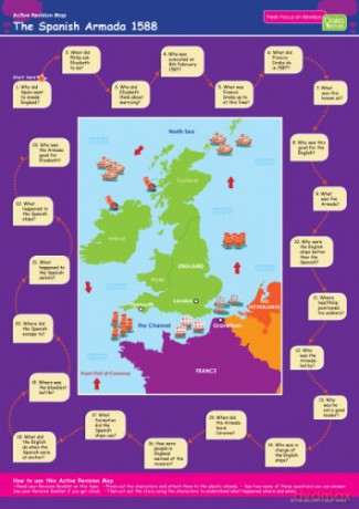The Spanish Armada CE/KS3 Revision Guide: Bringing Learning to Life! - Oaka Books [KSIĄŻKA]