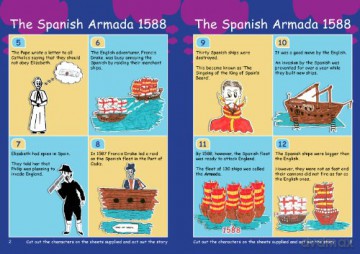 The Spanish Armada CE/KS3 Revision Guide: Bringing Learning to Life! - Oaka Books [KSIĄŻKA]