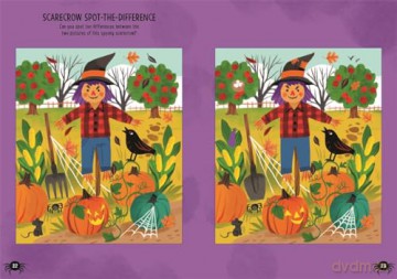 The Spooktacular Activity Book: Filled with mazes, spot-the-difference puzzles, matching pairs and other ghostly games - Buster Books [KSIĄŻKA]
