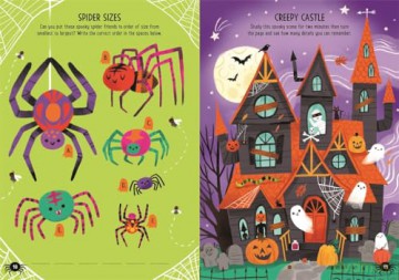 The Spooktacular Activity Book: Filled with mazes, spot-the-difference puzzles, matching pairs and other ghostly games - Buster Books [KSIĄŻKA]