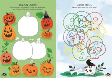 The Spooktacular Activity Book: Filled with mazes, spot-the-difference puzzles, matching pairs and other ghostly games - Buster Books [KSIĄŻKA]