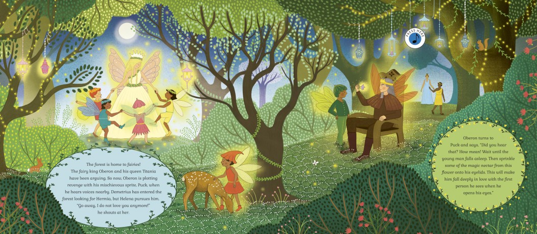 The Story Orchestra: Shakespeare's A Midsummer Night's Dream: Press the note to hear Mendelssohn's music (10) - Jessica Courtney-Tickle [KSIĄŻKA]