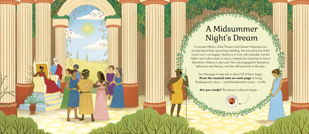 The Story Orchestra: Shakespeare's A Midsummer Night's Dream: Press the note to hear Mendelssohn's music (10) - Jessica Courtney-Tickle [KSIĄŻKA]
