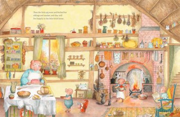 The Three Little Pigs - Bernadette Watts [KSIĄŻKA]
