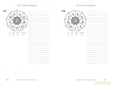 The Times Polygon Book 1: Unleash your mental dexterity with mind-bending word wheel puzzles that will challenge your brain! (The Times Puzzle Books) - The Times Mind Games [KSIĄŻKA]