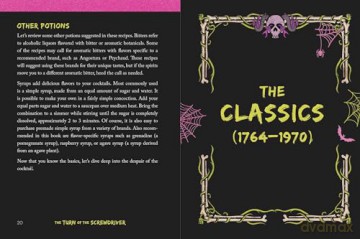 The Turn of the Screwdriver: 50 Dark and Twisted Literary Cocktails Inspired by Anne Rice, Mary Shelley, Edgar Allen Poe, and Other Legendary Gothic Authors! - Iphigenia Jones [KSIĄŻKA]