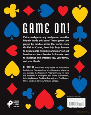 The Ultimate Book of Family Card Games: Over 50 Games! - Oliver Ho [KSIĄŻKA]