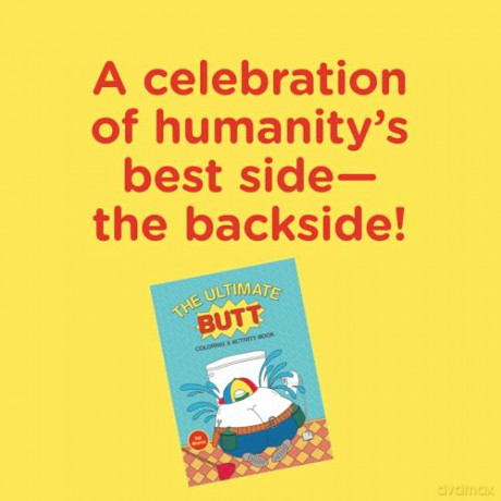 The Ultimate Butt Coloring and Activity Book - Brains [KSIĄŻKA]