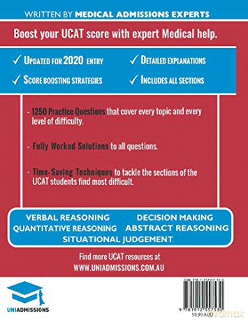 The Ultimate UCAT Guide: Fully Worked Solutions, Time Saving Techniques, Score Boosting Strategies, 2020 Edition, UniAdmissions - Dr Wiraaj Agnihotri [KSIĄŻKA]