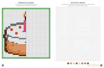 The Unofficial Minecraft Pixel Coloring Book: Volume 2 (Volume 2) [KSIĄŻKA]