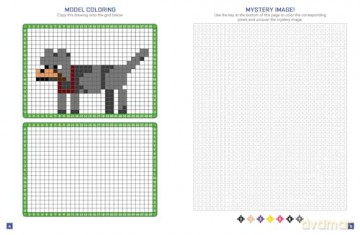 The Unofficial Minecraft Pixel Coloring Book: Volume 2 (Volume 2) [KSIĄŻKA]