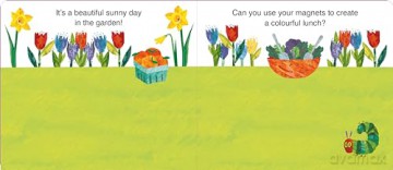 The Very Hungry Caterpillar's Time to Eat! Magnet Book - Eric Carle [KSIĄŻKA]