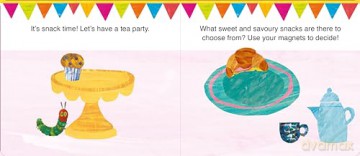 The Very Hungry Caterpillar's Time to Eat! Magnet Book - Eric Carle [KSIĄŻKA]