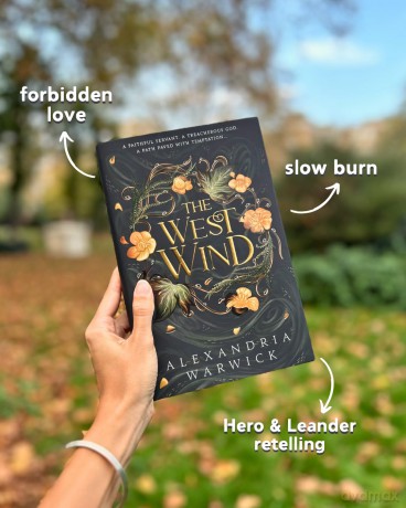 The West Wind: the enchanting second book in the hot TikTok romantasy series The Four Winds (Volume 2) - Alexandria Warwick [KSIĄŻKA]