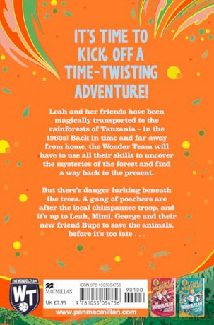 The Wonder Team and the Rainforest Rescue: A Time-Twisting Adventure from the Captain of the Euro-winning Lionesses!: 3 (The Wonder Team, 3) - Leah Williamson [KSIĄŻKA]