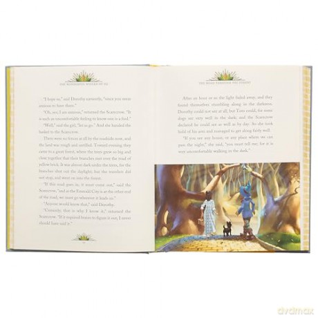 The Wonderful Wizard of Oz (Arcturus Deluxe Children's Classics) - L. Frank Baum [KSIĄŻKA]
