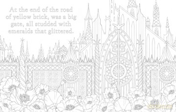 The Wonderful Wizard of Oz Colouring Book - Macmillan [KSIĄŻKA]