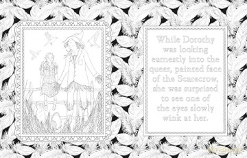 The Wonderful Wizard of Oz Colouring Book - Macmillan [KSIĄŻKA]
