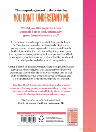 The You Don't Understand Me Journal: A guide to self-knowledge, reflection and growth - Dr Tara Porter [KSIĄŻKA]
