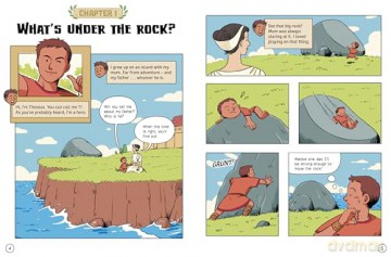 Theseus and the Minotaur: A Modern Graphic Greek Myth (Mythology Graphics) - Jessica Gunderson [KSIĄŻKA]