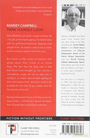 Think Yourself Lucky (Fiction Without Frontiers) - Ramsey Campbell [KSIĄŻKA]