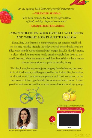 Think, Eat, Live Smart: Secrets to Supercharge Your Health - Anjali Hooda Sangwan [KSIĄŻKA]