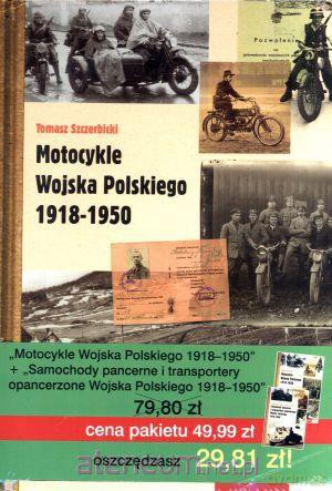 Pakiet - Motocykle Wojska...+ Samochody pancerne.. [KSĄŻKA]
