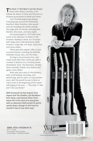 This Rock 'n' Roll Won't Last You Know! - John Verity [KSIĄŻKA]
