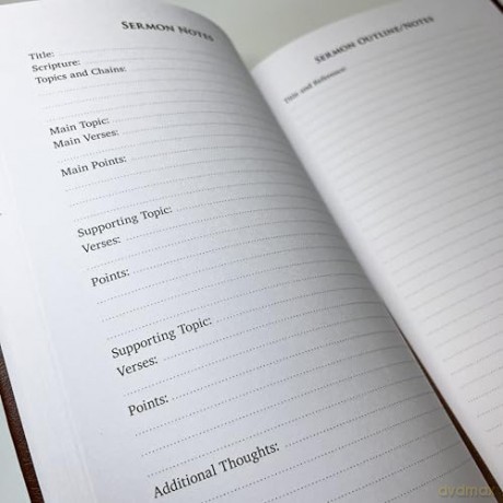 Thompson Chain-Reference Sermon Notebook: Save and Organize Your Thompson Chain-Reference Bible Studies - Randy A. Brown [KSIĄŻKA]
