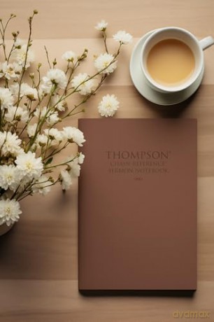 Thompson Chain-Reference Sermon Notebook: Save and Organize Your Thompson Chain-Reference Bible Studies - Randy A. Brown [KSIĄŻKA]