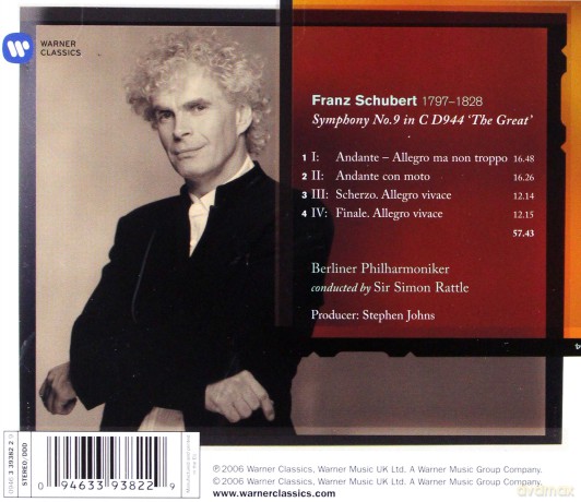 Sir Simon Rattle: Encore-Symphony No 9 [CD]