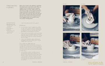 Thrown: A Modern Potter's Guide to Working with Clay on the Wheel - Lilly Maetzig [KSIĄŻKA]