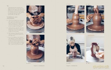 Thrown: A Modern Potter's Guide to Working with Clay on the Wheel - Lilly Maetzig [KSIĄŻKA]