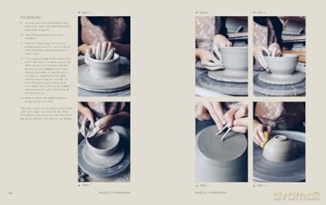 Thrown: A Modern Potter's Guide to Working with Clay on the Wheel - Lilly Maetzig [KSIĄŻKA]