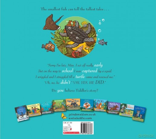 Tiddler: the funny and fabulous rhyming picture book from the number one bestselling author and illustrator of The Gruffalo, Stick Man and Zog now with a shiny foiled cover! - Julia Donaldson [KSIĄŻKA]