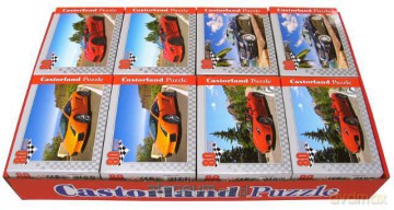 Pakiet Puzzle 16x80 Auta sportowe CASTOR [PUZZLE]