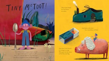 Tiny McToot: A delicious new illustrated children's book from the Waterstones Children's Prize shortlisted creator of Alone! - Barry Falls [KSIĄŻKA]