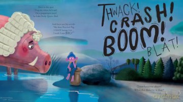 Tiny McToot: A delicious new illustrated children's book from the Waterstones Children's Prize shortlisted creator of Alone! - Barry Falls [KSIĄŻKA]
