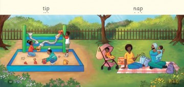 Tip Tip: Phase 2 Set 2 Blending practice (Big Cat Phonics for Little Wandle Letters and Sounds Revised) - Charlotte Raby [KSIĄŻKA]