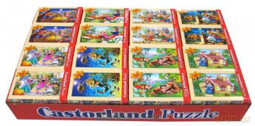 Pakiet Puzzle 32x24 Bajki CASTOR [PUZZLE]
