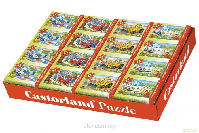 Pakiet Puzzle 32x24 Bajkowe pojazdy CASTOR [PUZZLE]