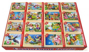 Pakiet Puzzle 32x54 Bajki CASTOR [PUZZLE]