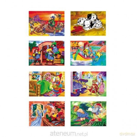 Pakiet Puzzle 54x8 mini - Bajki AXEL [PUZZLE]