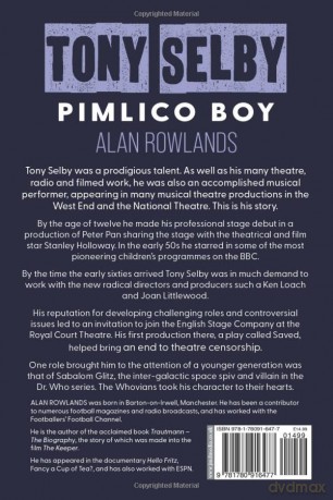 Tony Selby - A Pimlico Boy - Alan Rowlands [KSIĄŻKA]