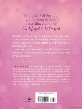Too Blessed to Be Stressed: 3-Minute Devotions for Women Large Print - Debora M Coty [KSIĄŻKA]